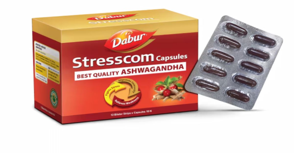 Dabur Stresscom Benefits and Side Effects in Hindi