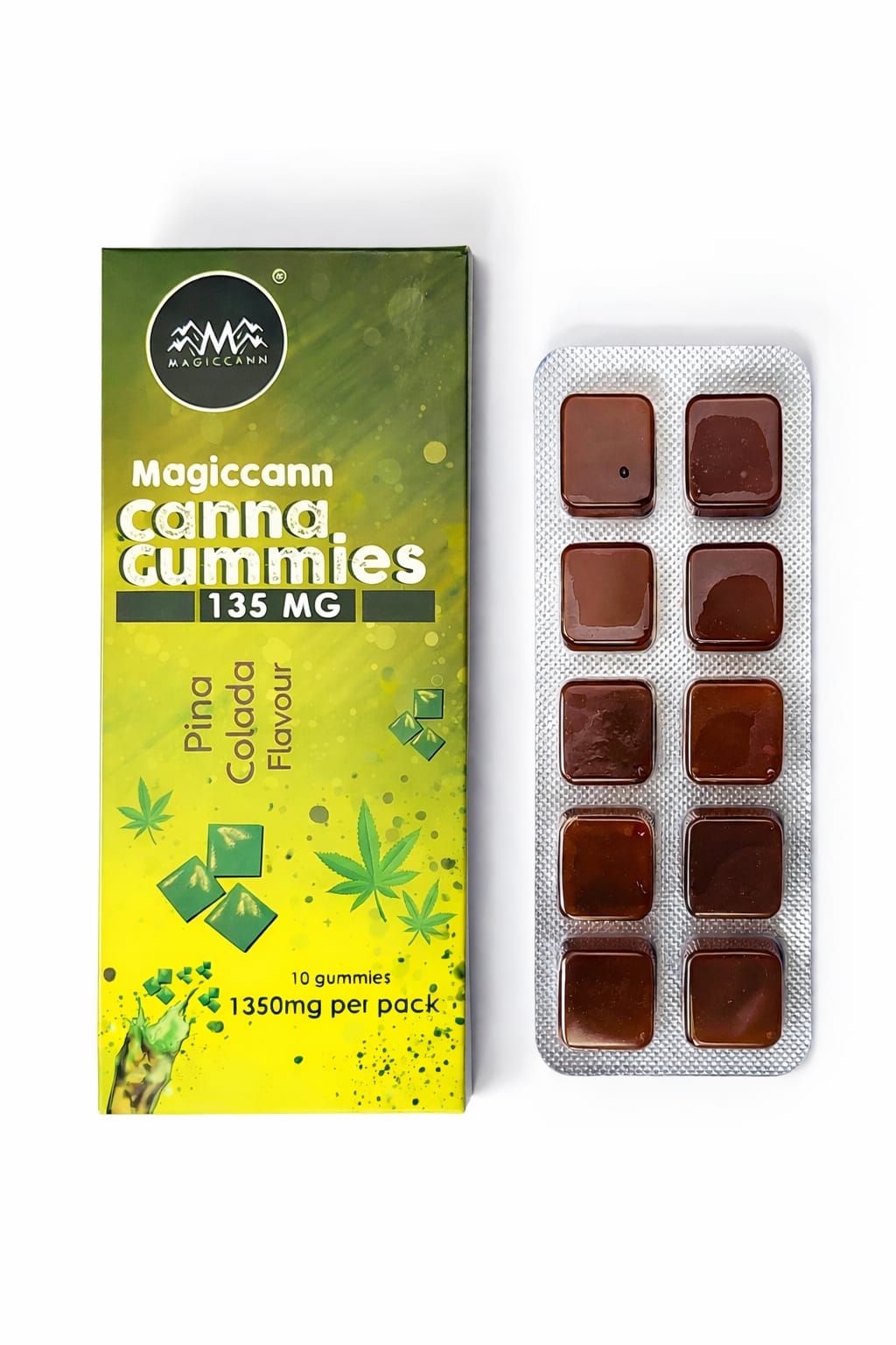 Pina colada Premium Cannabis infused gummies