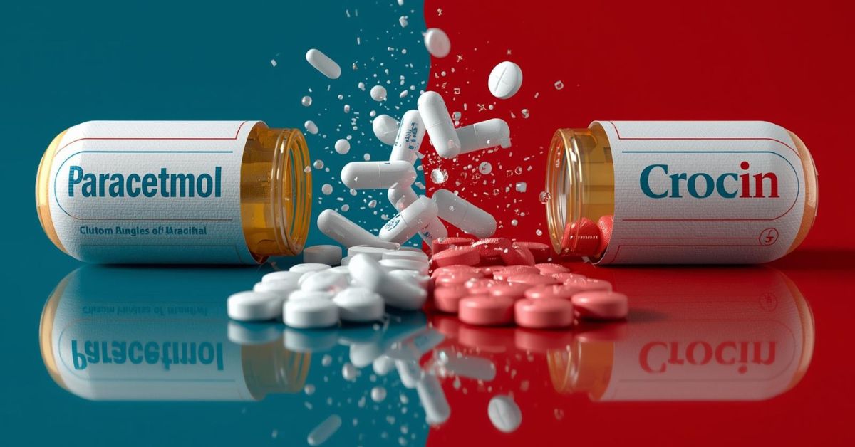 Paracetamol vs. Crocin for Pain Management