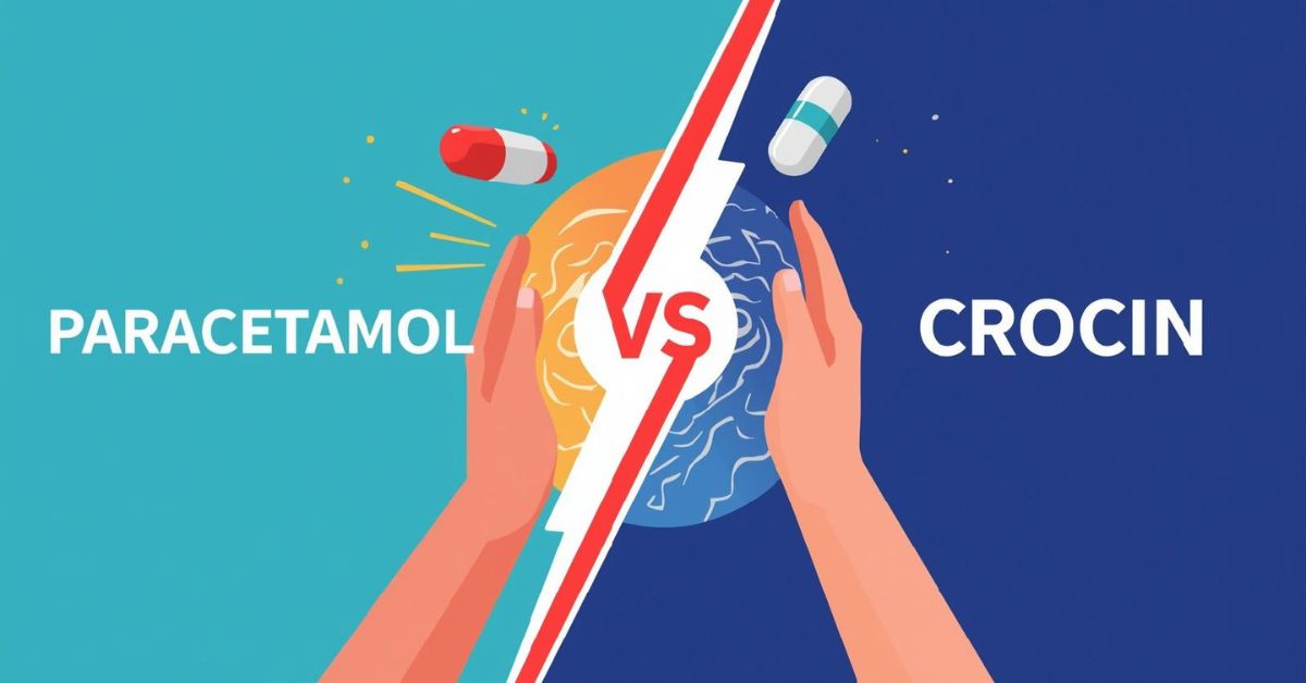 Paracetamol vs. Crocin for Pain Management