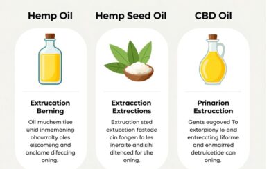 Hemp Oil vs. Hemp Seed Oil vs. CBD Oil
