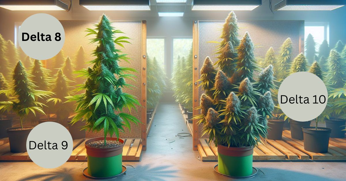 Delta 8 vs. Delta 9 vs. Delta 10