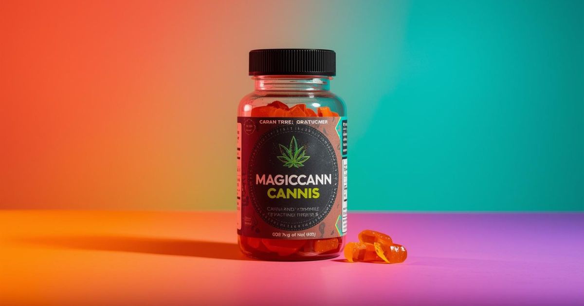 Magiccann Canna Gummies – Black currant Premium Cannabis infused gummies