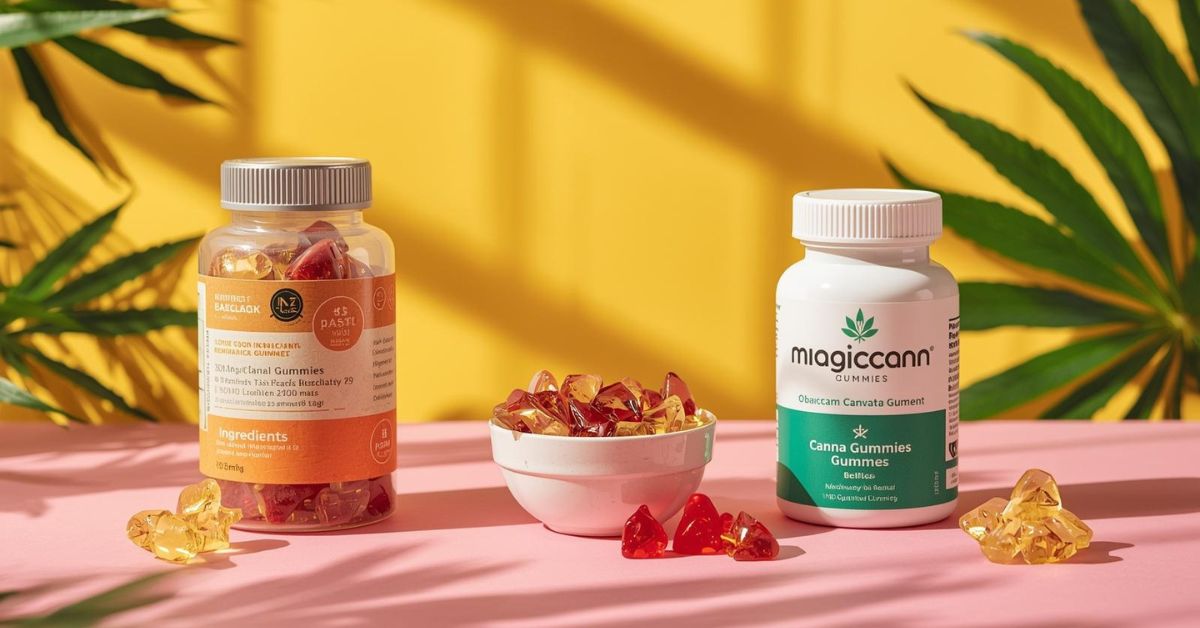 Magiccann Canna Gummies – Pina colada Premium Cannabis infused gummies