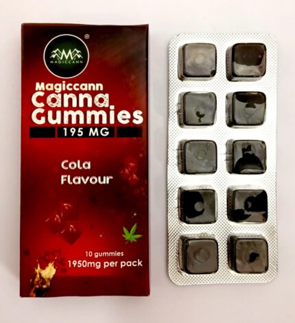 PRE ORDER - Magiccann Canna Gummies, Extra Strong : 1950Mg Cola flavour 7.25%